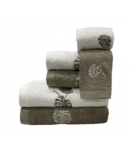 Juego de Baño Parra Topo: 100% Algodón 550g | Laura Home