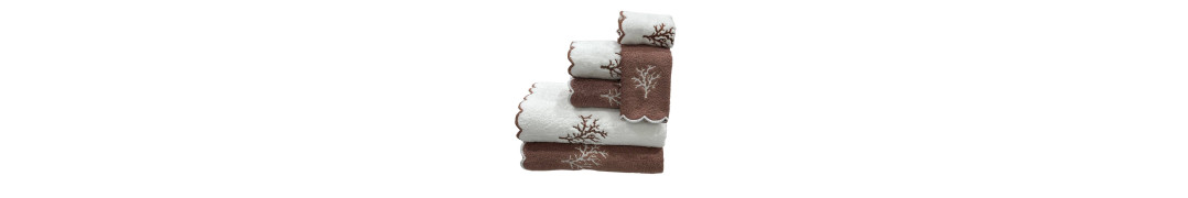 Juego de baño Árbol Terracota: 100% Algodón 550g | Laura Home