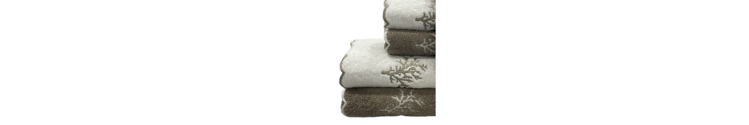 Juego de baño Árbol Topo: 100% Algodón 550g | Laura Home