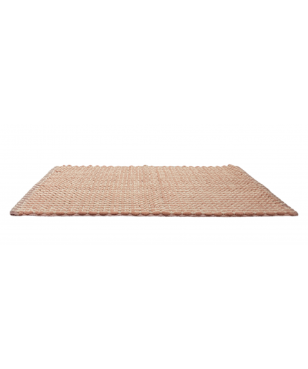 Tapete 362 Rosa e Branco 50x80 cm | Laura Home