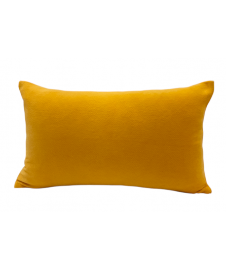 Capa de Almofada Chenille Amarelo em 100% Algodão | Laura Home