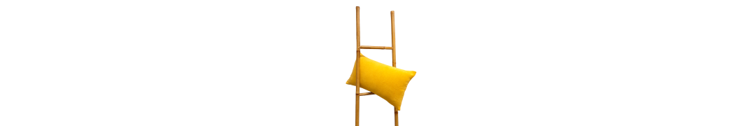 Capa de Almofada Chenille Amarelo em 100% Algodão | Laura Home