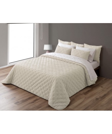 Colcha Veneza Beige - Práctica y Elegante | Laura Home