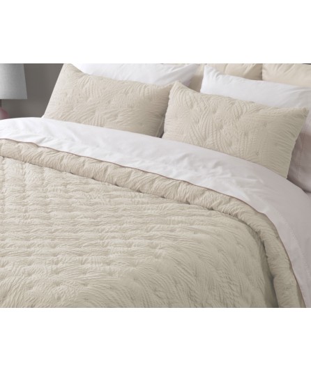Colcha Veneza Beje - Prática e Elegante | Laura Home