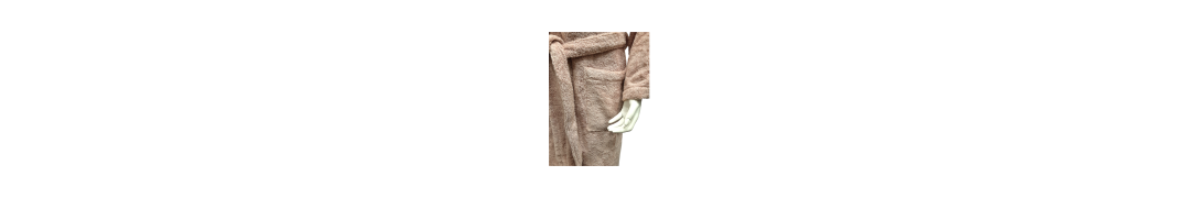 Roupão Felpo Liso Rosa Seco 100% Algodão 650g | Laura Home