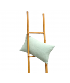 Capa de Almofada Chenille Verde Água em 100% Algodão | Laura Home