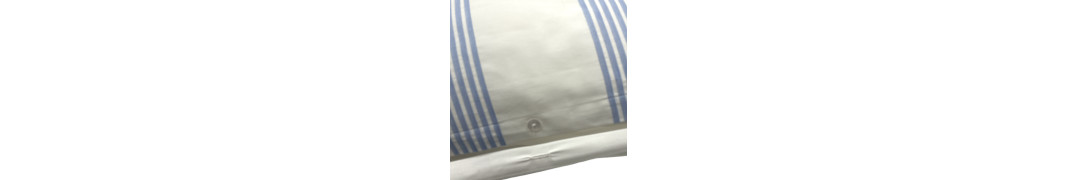 Capa de Edredão Riscas Azul