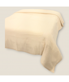 Manta ecológica beige en algodón - Confort natural