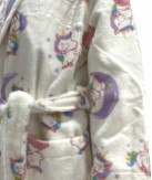 Albornoz Rizo Unicornio 100% Algodón Infantil | Laura Home