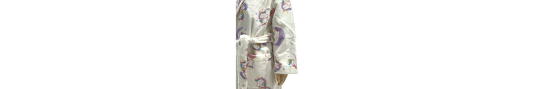 Albornoz Rizo Unicornio 100% Algodón Infantil | Laura Home