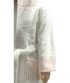 Robe Felpo Matilde Rosa 100% Algodão para Criança | Laura Home