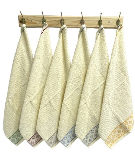 Paños de cocina estrella beis 100% algodón | Laura Home