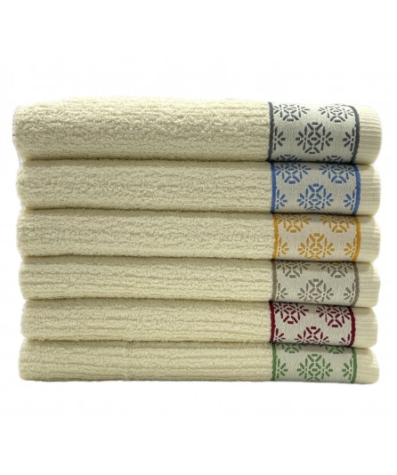 Paños de cocina estrella beis 100% algodón | Laura Home