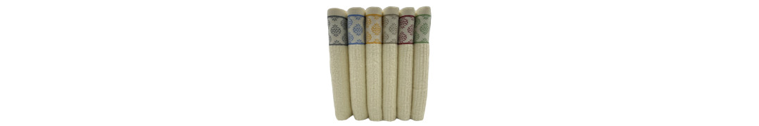 Paños de cocina estrella beis 100% algodón | Laura Home