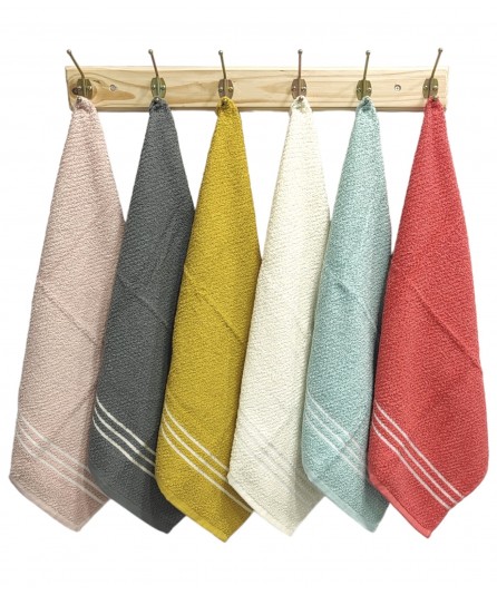 Panos de Cozinha Riscas Cores