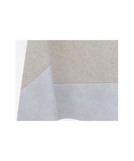 Toalha de mesa lisa alinhada com ponto aberto | Laura Home