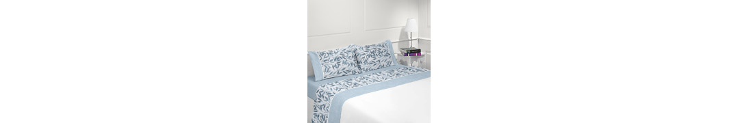 Juego de Cama Flanela Indico Azul