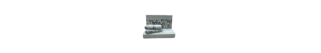 Juego de Cama Flanela Indico Azul