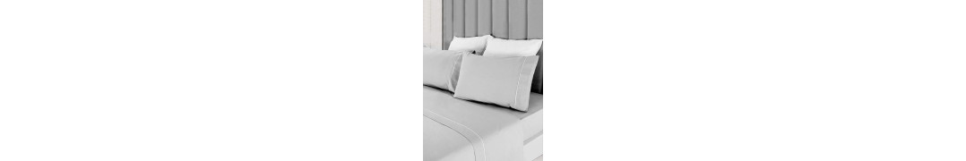 Juego de Cama Flanela Liso Gris