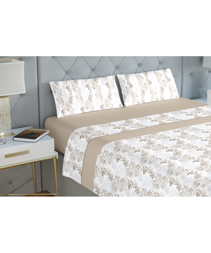 Juego de Cama Coralina Terra Beige