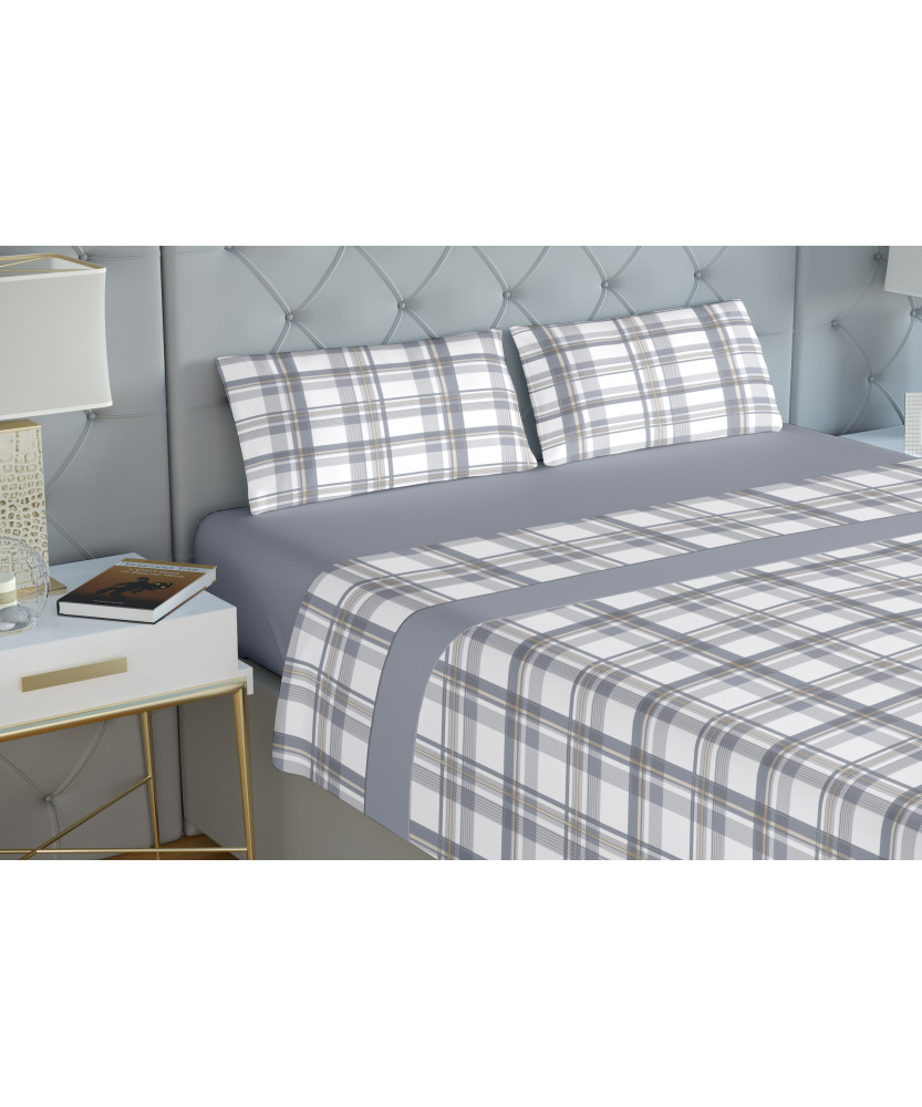 Juego de Cama Coralina Júpiter Gris