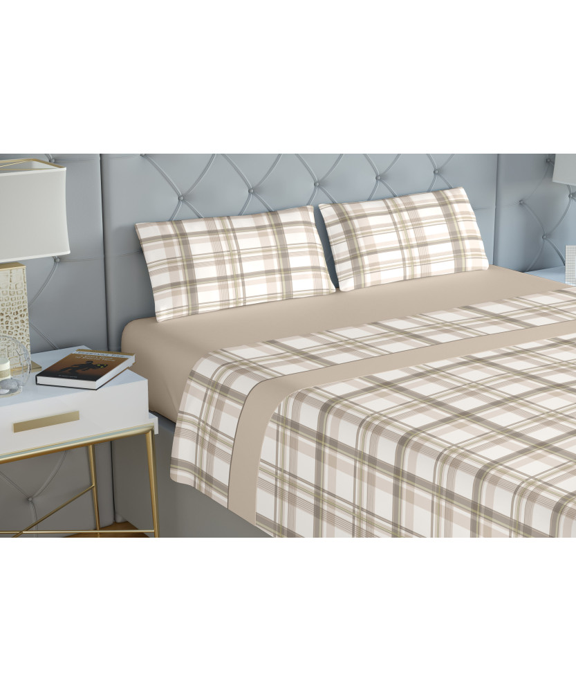 Juego de Cama Coralina Júpiter Camel