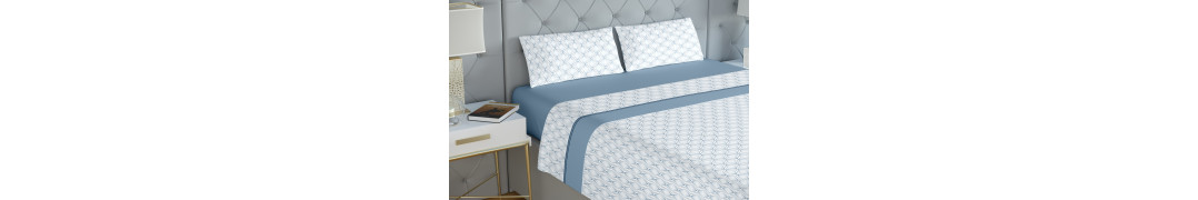 Juego de Cama Coralina Plutão Azul