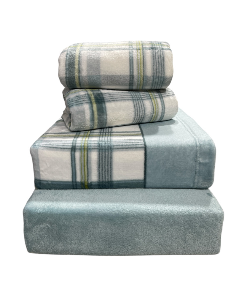 Juego de Cama Coralina Júpiter Azul