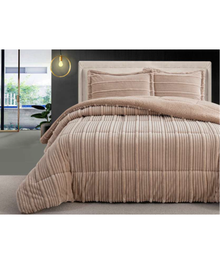 Cobertor de Borrego Adele Camel