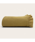 Manta Cefalú Amarillo 100% algodón | Laura Home