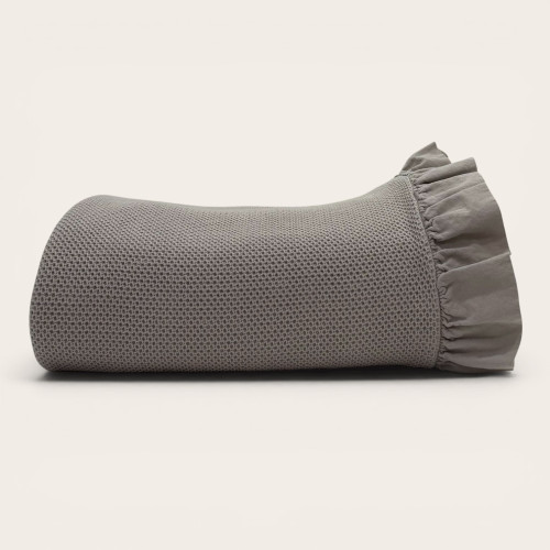 Manta Cefalú Topo 100% algodón | Laura Home