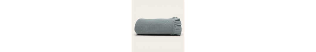Manta Cefalù Azul 100% Algodão | Laura Home