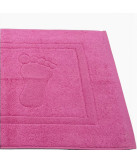 Alfombra de Baño D20 Rosa 100% algodón | Fabricado en Portugal