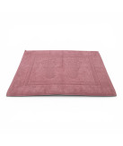 Alfombra de baño D20 Rosa Viejo 100% algodón | Fabricado en Portugal