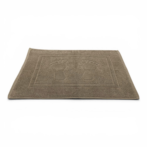 Alfombra de baño D20 Topo 100% algodón | Fabricado en Portugal