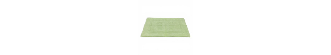 Alfombra de Baño D20 Verde Claro 100% algodón | Fabricado en Portugal