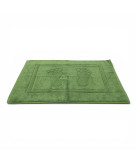 Alfombra de baño D20 Verde 100% algodón | Fabricado en Portugal