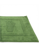 Alfombra de baño D20 Verde 100% algodón | Fabricado en Portugal