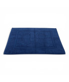 Alfombra de Baño D20 Azul Marino 100% algodón | Fabricado en Portugal
