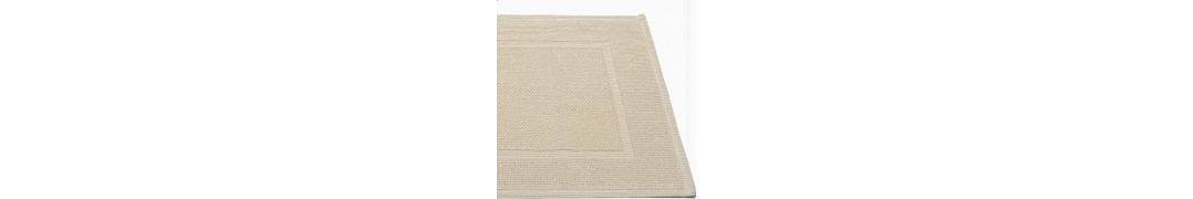 Alfombra de Baño 100% Algodón Orgánico Beige | Laura Home