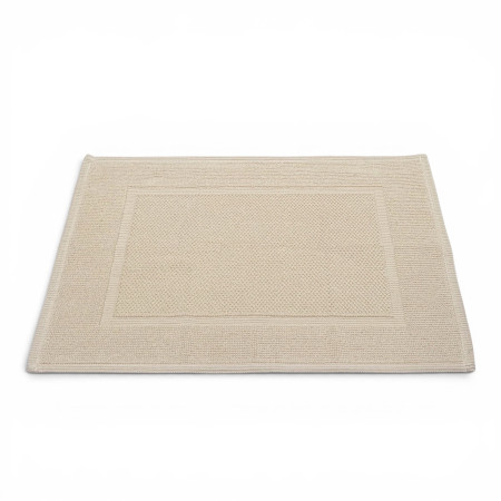 Alfombra de Baño 100% Algodón Orgánico Beige | Laura Home