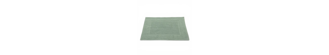 Alfombra de Baño 100% Algodón Orgánico Verde| Laura Home