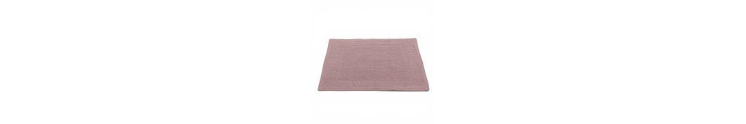 Alfombra de Baño 100% Algodón Orgánico Rosa | Laura Home