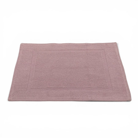 Alfombra de Baño 100% Algodón Orgánico Rosa | Laura Home