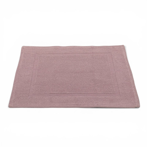 Alfombra de Baño 100% Algodón Orgánico Rosa | Laura Home