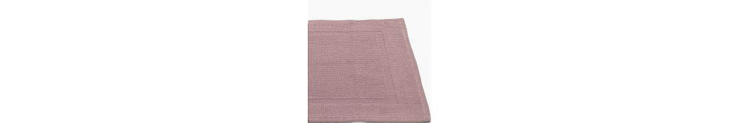 Alfombra de Baño 100% Algodón Orgánico Rosa | Laura Home