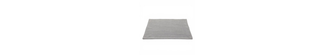 Alfombra de Baño 100% Algodón Orgánico Gris | Laura Home