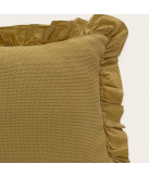 Cojín Cefalú Amarillo 100% Algodón | Laura Home