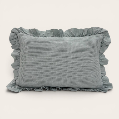 Cojín Cefalú Azul 100% Algodón | Laura Home