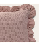 Almofada Cefalù Rosa em 100% Algodão | Laura Home